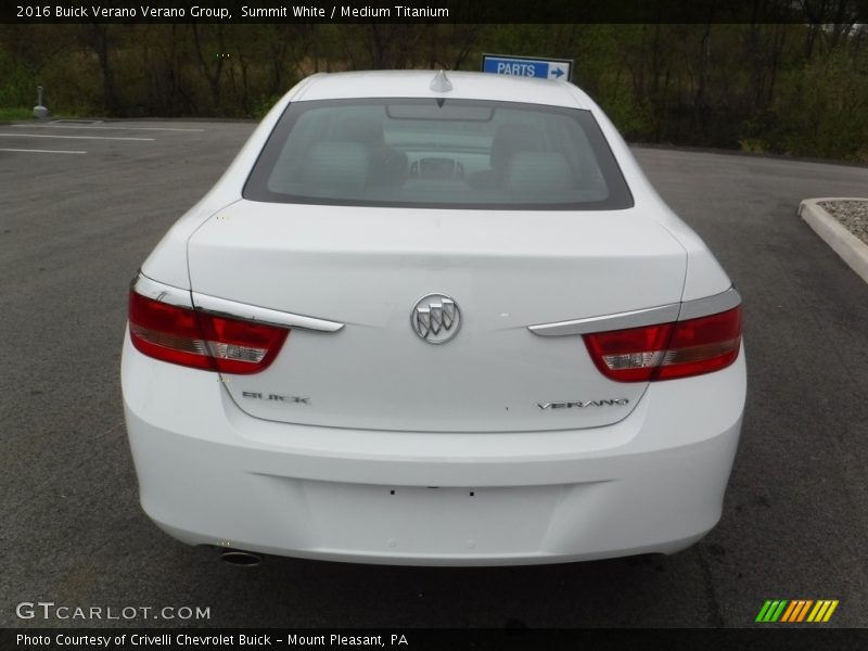 Summit White / Medium Titanium 2016 Buick Verano Verano Group
