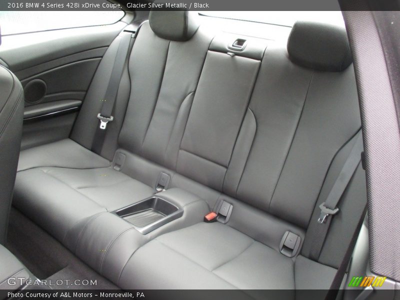 Glacier Silver Metallic / Black 2016 BMW 4 Series 428i xDrive Coupe