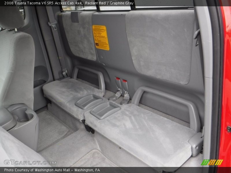 Radiant Red / Graphite Gray 2008 Toyota Tacoma V6 SR5 Access Cab 4x4