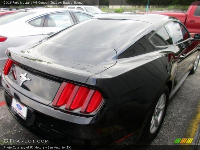 Shadow Black / Ebony 2016 Ford Mustang V6 Coupe