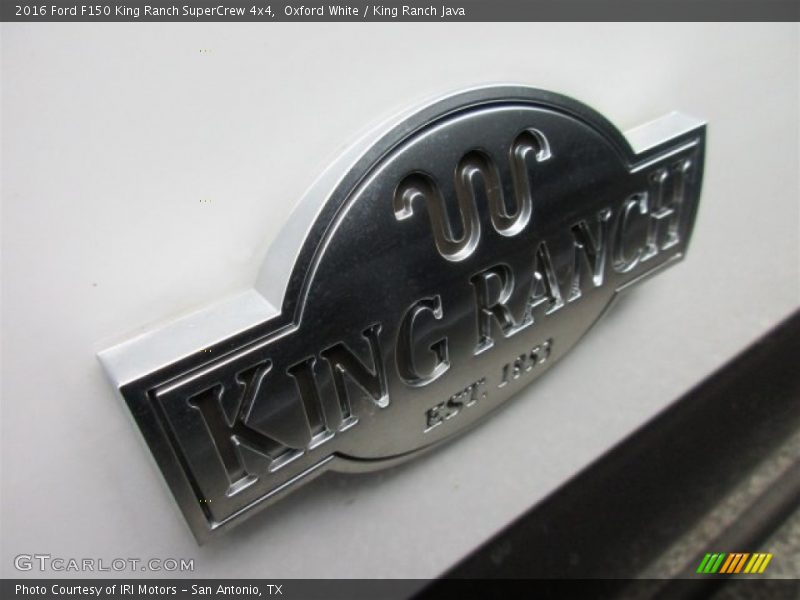 Oxford White / King Ranch Java 2016 Ford F150 King Ranch SuperCrew 4x4