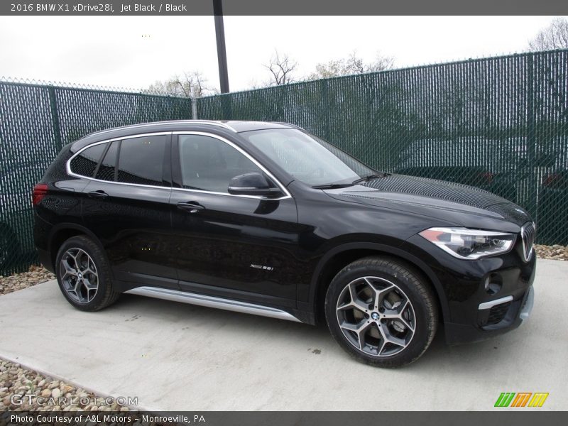 Jet Black / Black 2016 BMW X1 xDrive28i
