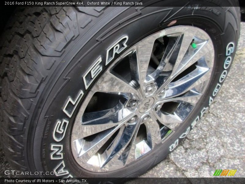 Oxford White / King Ranch Java 2016 Ford F150 King Ranch SuperCrew 4x4