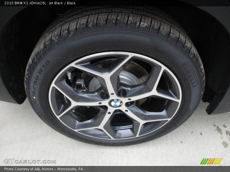 Jet Black / Black 2016 BMW X1 xDrive28i