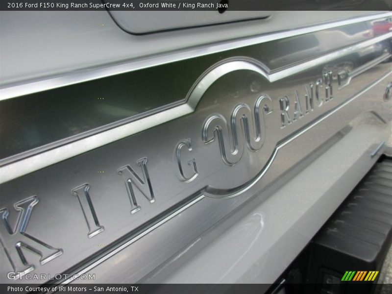 Oxford White / King Ranch Java 2016 Ford F150 King Ranch SuperCrew 4x4