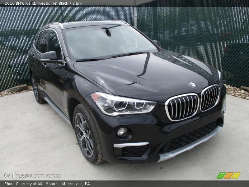 Jet Black / Black 2016 BMW X1 xDrive28i