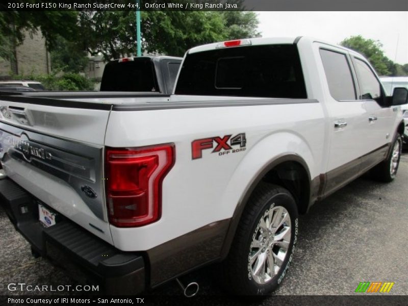 Oxford White / King Ranch Java 2016 Ford F150 King Ranch SuperCrew 4x4