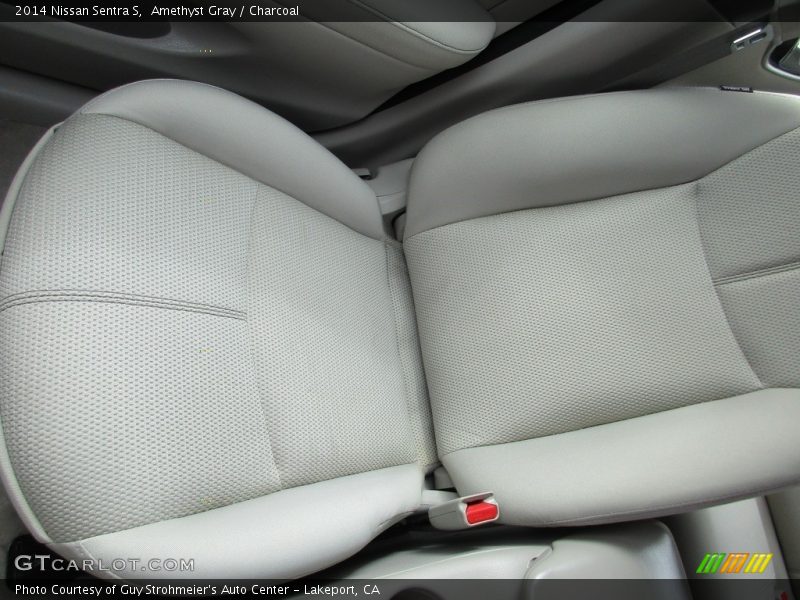 Amethyst Gray / Charcoal 2014 Nissan Sentra S