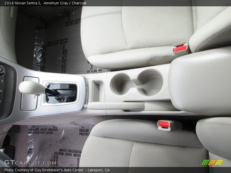 Amethyst Gray / Charcoal 2014 Nissan Sentra S