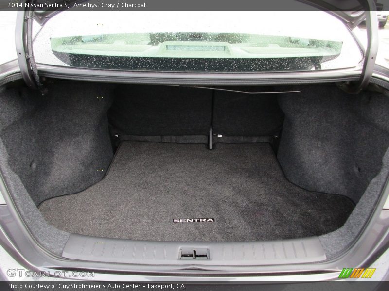 Amethyst Gray / Charcoal 2014 Nissan Sentra S