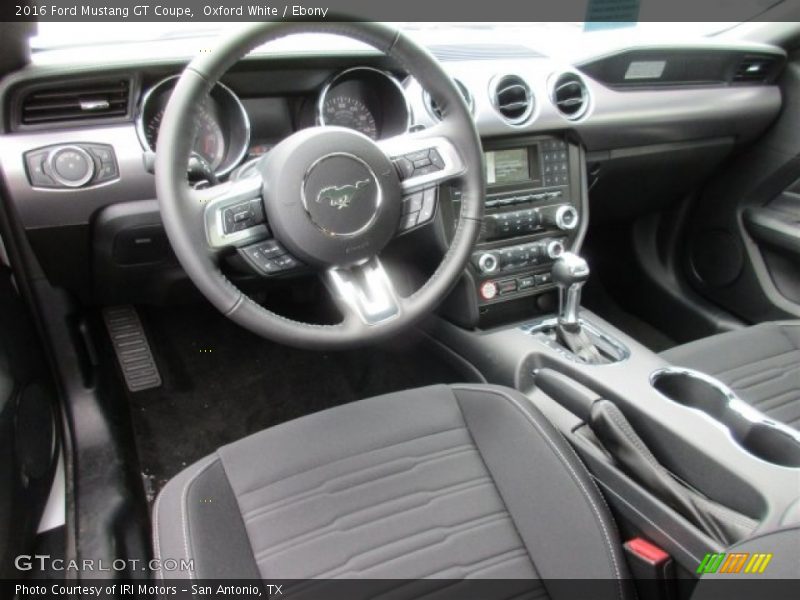 Oxford White / Ebony 2016 Ford Mustang GT Coupe