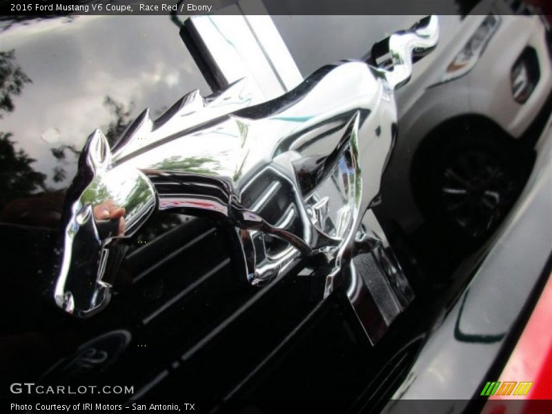 Race Red / Ebony 2016 Ford Mustang V6 Coupe