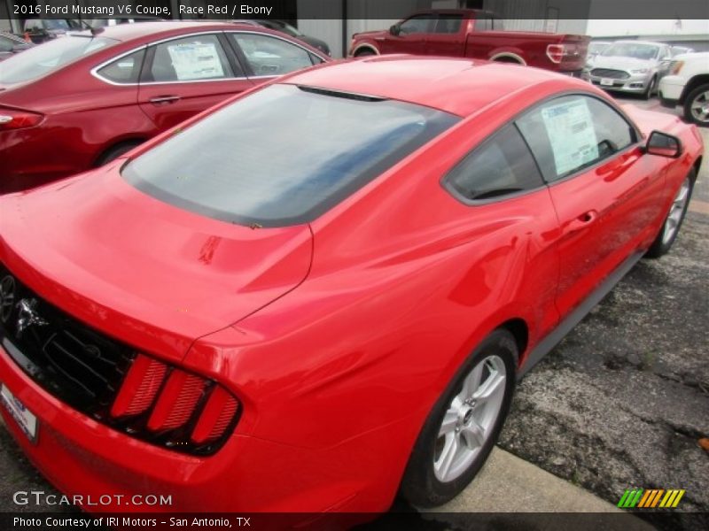 Race Red / Ebony 2016 Ford Mustang V6 Coupe