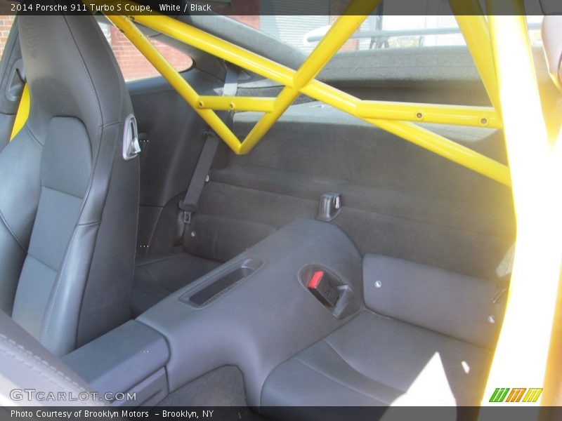 White / Black 2014 Porsche 911 Turbo S Coupe