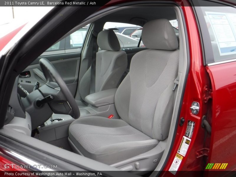 Barcelona Red Metallic / Ash 2011 Toyota Camry LE