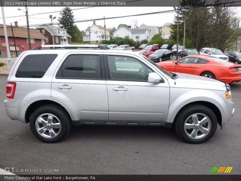 Ingot Silver Metallic / Charcoal Black 2011 Ford Escape Limited 4WD