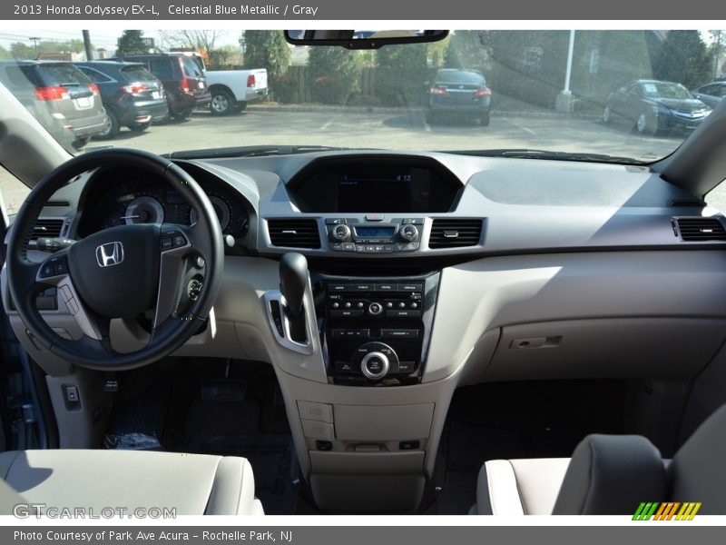 Celestial Blue Metallic / Gray 2013 Honda Odyssey EX-L