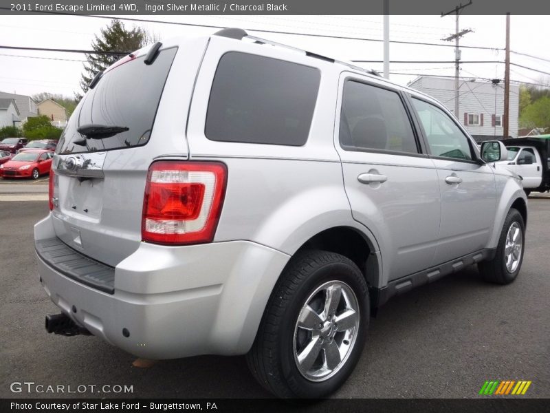 Ingot Silver Metallic / Charcoal Black 2011 Ford Escape Limited 4WD