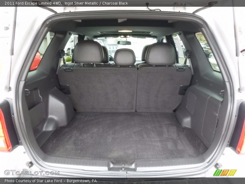 Ingot Silver Metallic / Charcoal Black 2011 Ford Escape Limited 4WD