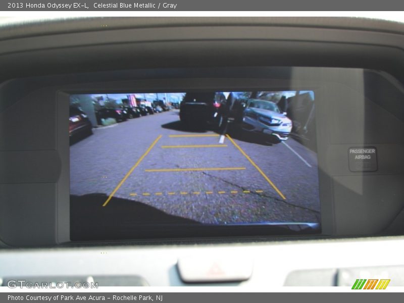 Celestial Blue Metallic / Gray 2013 Honda Odyssey EX-L