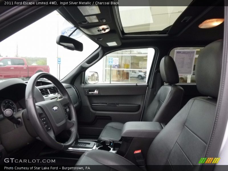 Ingot Silver Metallic / Charcoal Black 2011 Ford Escape Limited 4WD