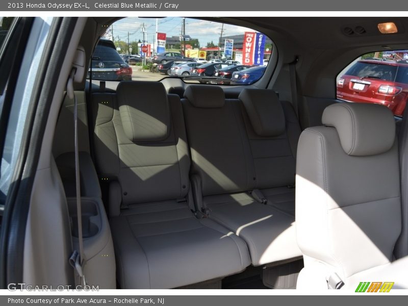 Celestial Blue Metallic / Gray 2013 Honda Odyssey EX-L