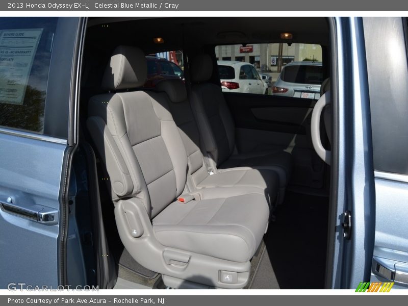 Celestial Blue Metallic / Gray 2013 Honda Odyssey EX-L