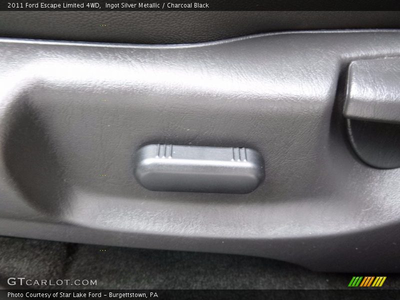 Ingot Silver Metallic / Charcoal Black 2011 Ford Escape Limited 4WD