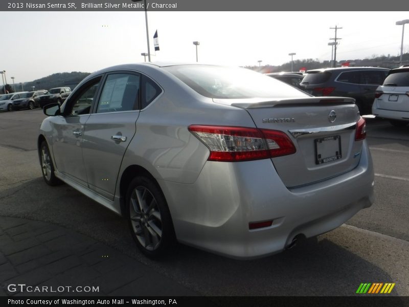 Brilliant Silver Metallic / Charcoal 2013 Nissan Sentra SR