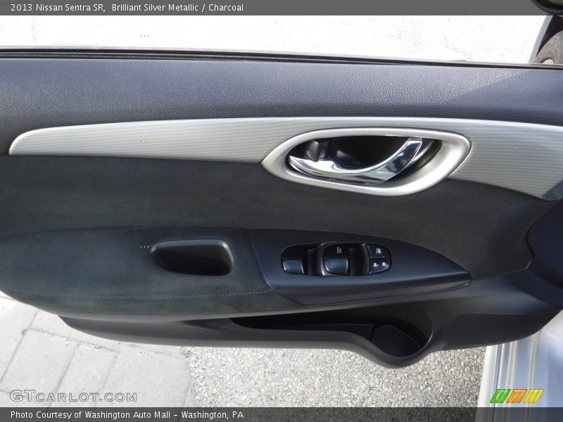 Brilliant Silver Metallic / Charcoal 2013 Nissan Sentra SR