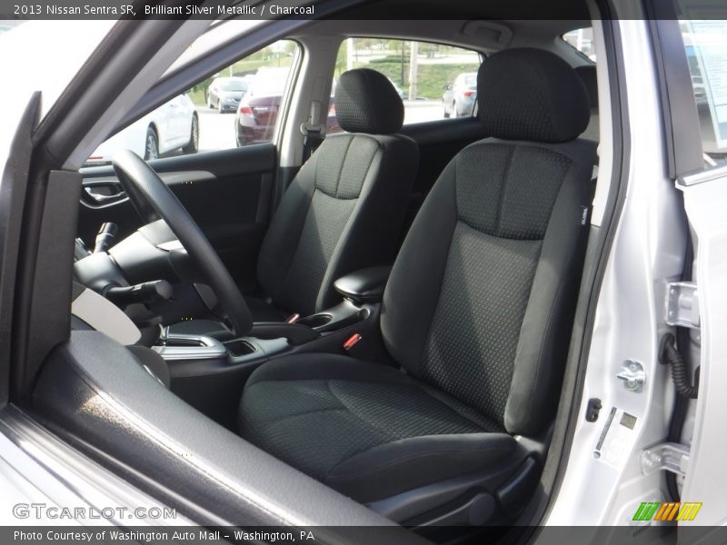 Brilliant Silver Metallic / Charcoal 2013 Nissan Sentra SR