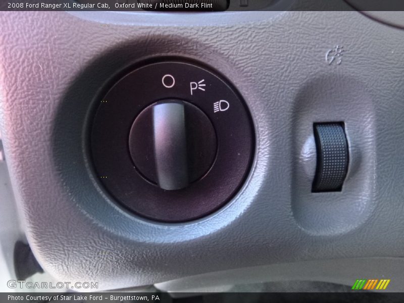 Oxford White / Medium Dark Flint 2008 Ford Ranger XL Regular Cab