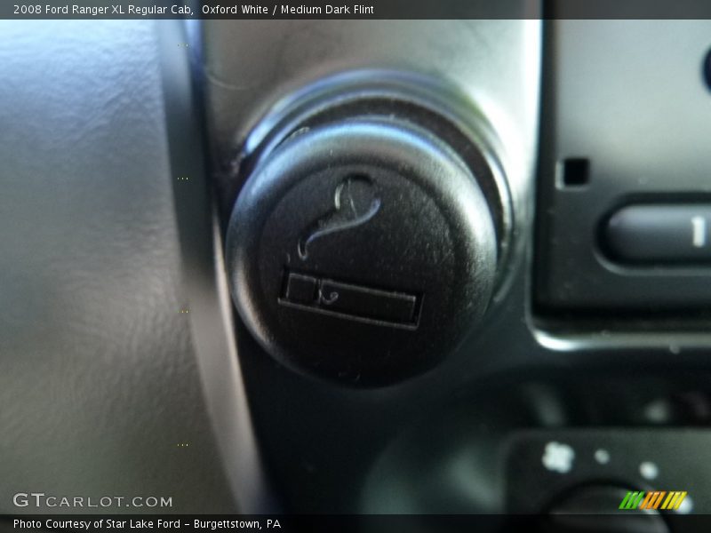 Oxford White / Medium Dark Flint 2008 Ford Ranger XL Regular Cab