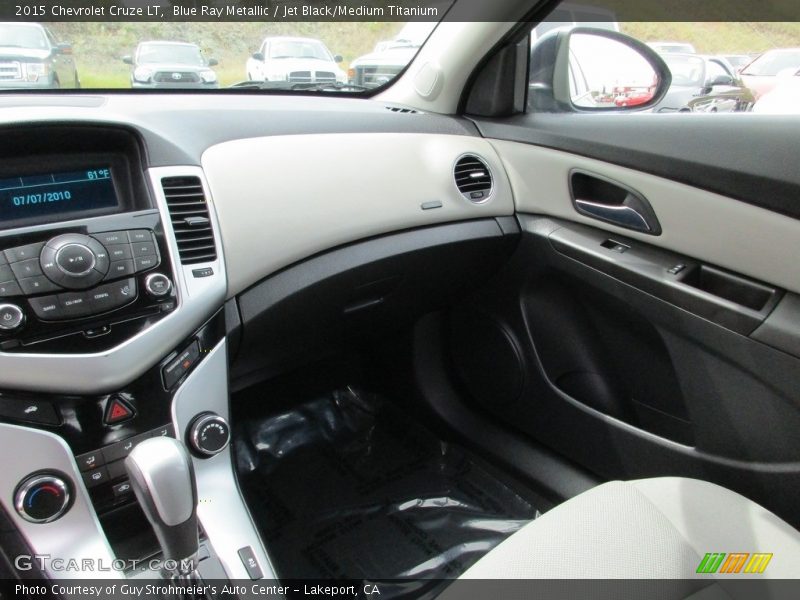 Blue Ray Metallic / Jet Black/Medium Titanium 2015 Chevrolet Cruze LT