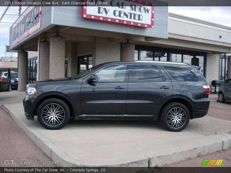 Dark Charcoal Pearl / Black 2011 Dodge Durango Crew 4x4