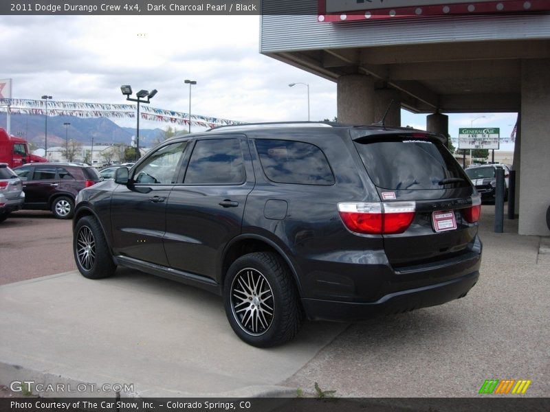 Dark Charcoal Pearl / Black 2011 Dodge Durango Crew 4x4