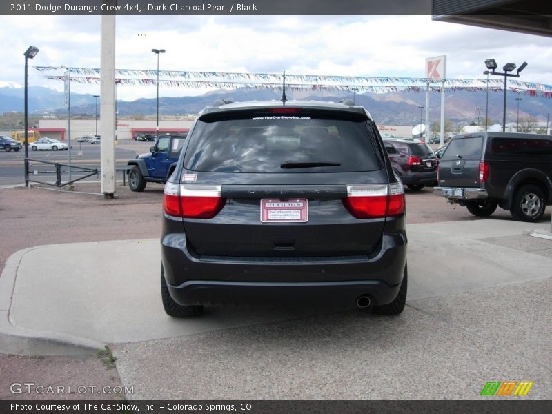 Dark Charcoal Pearl / Black 2011 Dodge Durango Crew 4x4