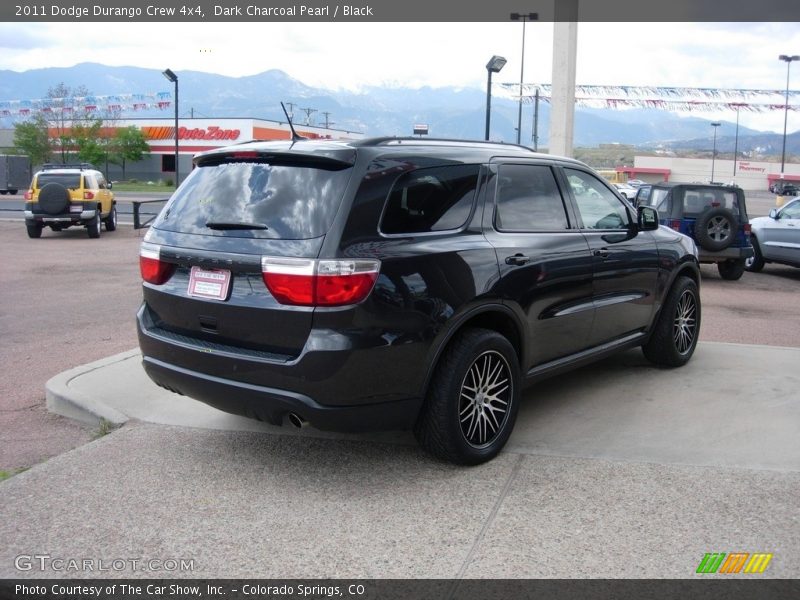 Dark Charcoal Pearl / Black 2011 Dodge Durango Crew 4x4