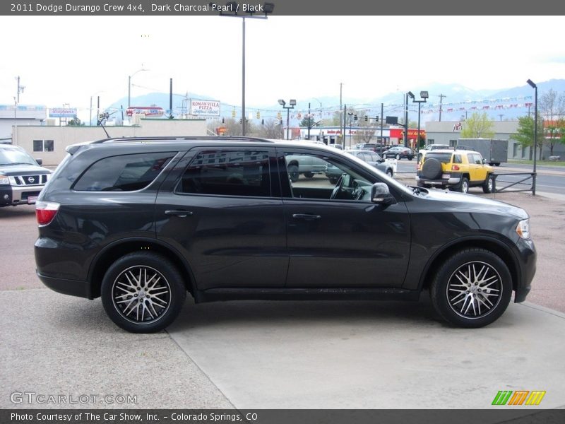 Dark Charcoal Pearl / Black 2011 Dodge Durango Crew 4x4
