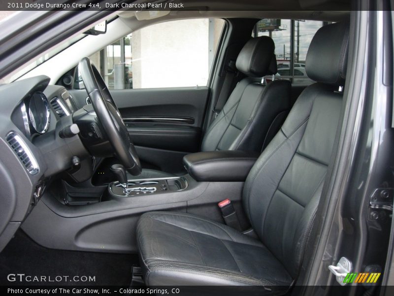 Dark Charcoal Pearl / Black 2011 Dodge Durango Crew 4x4