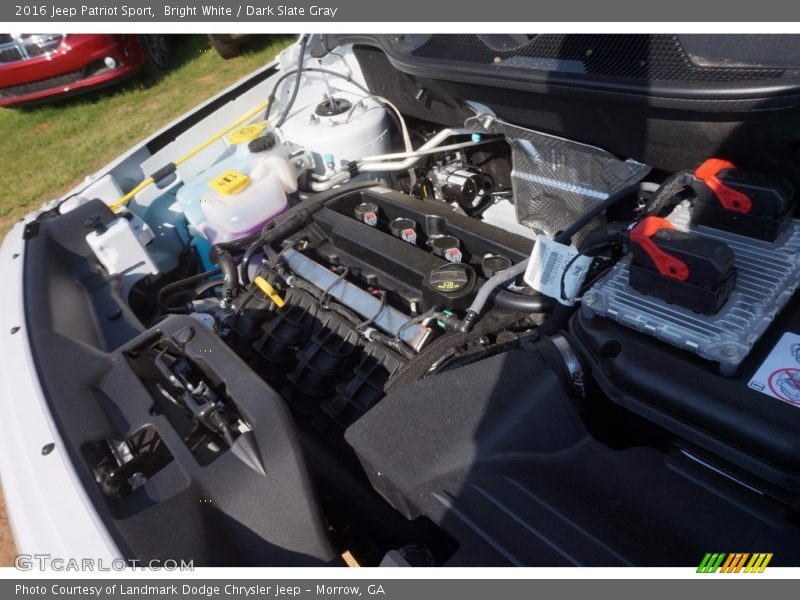 Bright White / Dark Slate Gray 2016 Jeep Patriot Sport