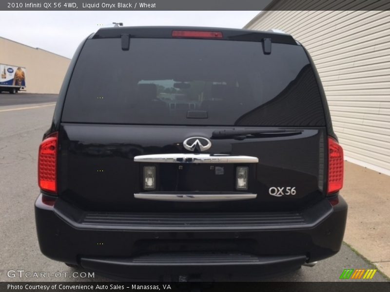 Liquid Onyx Black / Wheat 2010 Infiniti QX 56 4WD