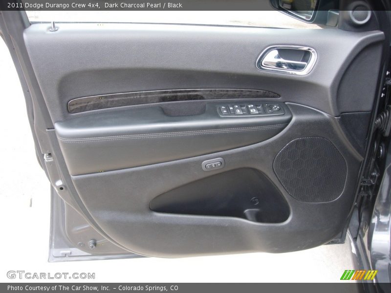 Dark Charcoal Pearl / Black 2011 Dodge Durango Crew 4x4