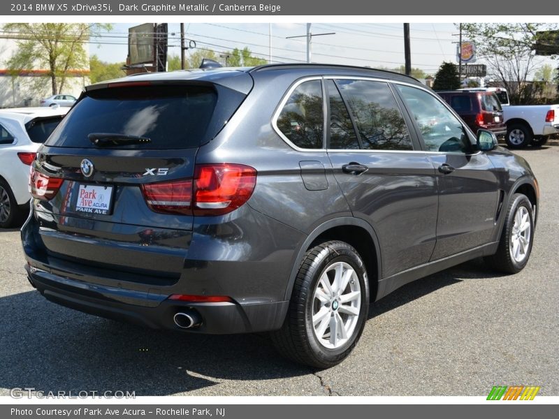 Dark Graphite Metallic / Canberra Beige 2014 BMW X5 xDrive35i