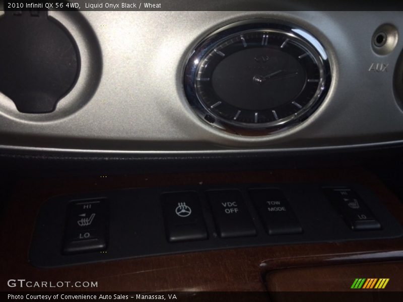 Liquid Onyx Black / Wheat 2010 Infiniti QX 56 4WD