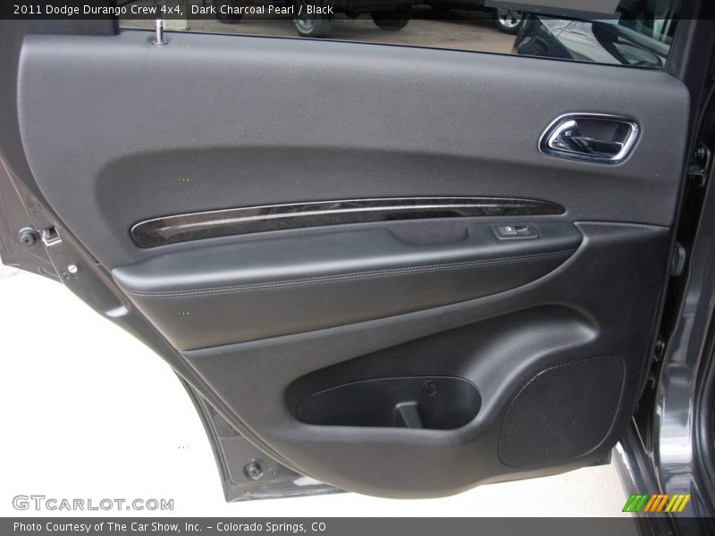 Dark Charcoal Pearl / Black 2011 Dodge Durango Crew 4x4