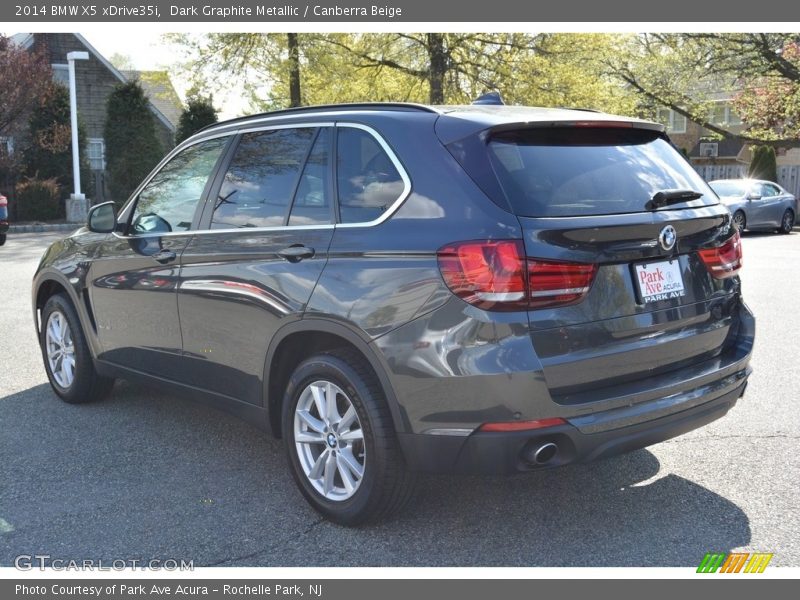 Dark Graphite Metallic / Canberra Beige 2014 BMW X5 xDrive35i