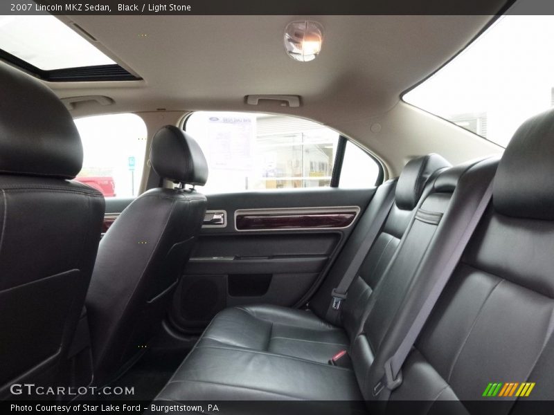 Black / Light Stone 2007 Lincoln MKZ Sedan