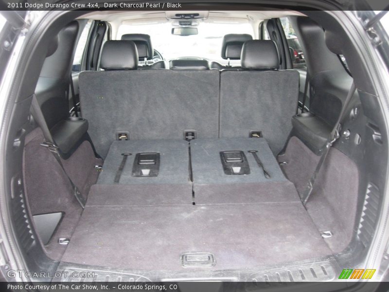 Dark Charcoal Pearl / Black 2011 Dodge Durango Crew 4x4