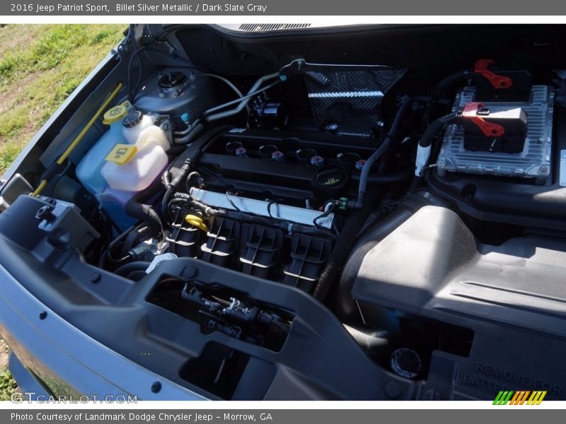 Billet Silver Metallic / Dark Slate Gray 2016 Jeep Patriot Sport